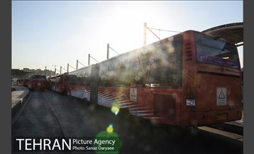 فعالیت شبانه روزی BRT تهران 19