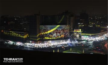 نورافشانی میدان ولیعصر(عج) به مناسبت نیمه شعبان 21