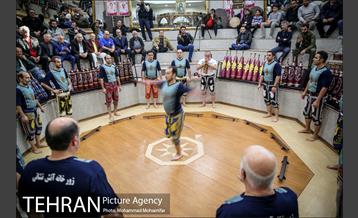 اجرای آئین ورزش باستانی 6