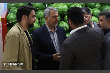 آیین بهره‌برداری از ۴ بازار میوه و تره‌بار 6