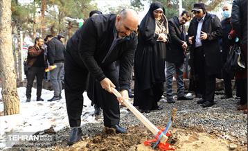 ایین آغاز بوستان بانوان منطقه 13و 21