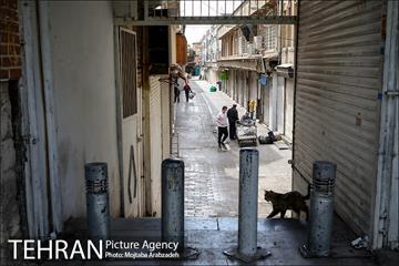 تعطیلی بازار تهران در پی شیوع موج چهارم کرونا 2