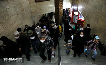 بازدید مدیرعامل شرکت بهره‌برداری متروی تهران از خدمت رسانی در روز اربعین