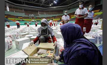 توزیع دوهزار بسته غذایی ویژه برای خانوارهای بالای ۵ نفر 10