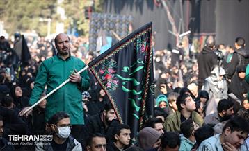عزاداری شهادت حضرت فاطمه(س) در منطقه 8 12