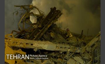 امداد رسانی شبانه در حادثه پلاسکو -2 5