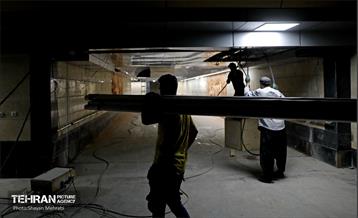 توسعه متروی تهران؛ ایستگاه شهران 42