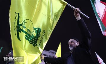 اجتماع مردم تهران در قدردانی از همراهی حزب الله لبنان 6