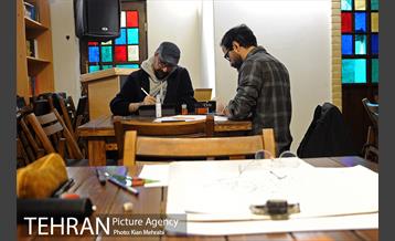 کارگاه کاریکاتور با موضوع درختکاری 17