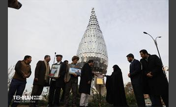 آیین رونمایی از یادمان شهدای مدافع حرم 23