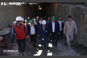 بازدید از دو ایستگاه مهم مترو 23