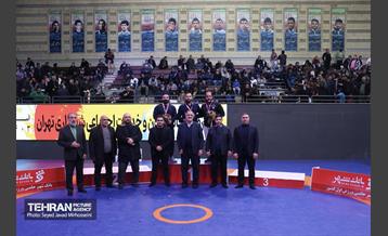 مسابقات بزرگ کشتی کارکنان شهرداری تهران  9