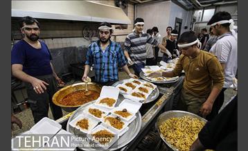 دسته های عزاداری محرم در محله امام زاده حسن  18