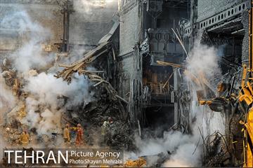 هفتمین روز آواربرداری ساختمان پلاسکو-2 19