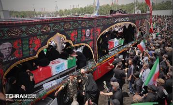 تشییع شهدای اقتدار ملی در تهران - 4 14