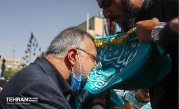 حضور شهردار تهران در مراسم پیاده روی جاماندگان اربعین حسینی 20