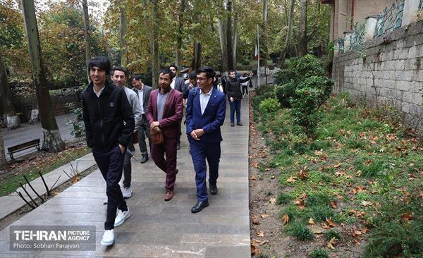 بازدید دانشجویان خارجی از مجموعه فرهنگی تاریخی سعدآباد 33