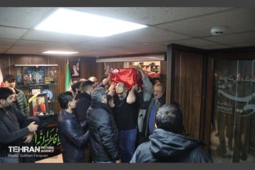 تشییع پیکر خبرنگار فقید مهدی علیرضایی 12