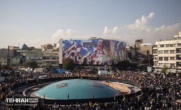 تجمع مردم تهران در واکنش به جنایت رژیم صهیونیستی در غزه 25