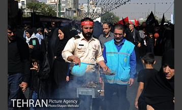 پیاده روی جاماندگان اربعین حسینی(ع) در تهران-2 23