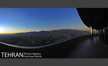 امروز تهران از فراز برج میلاد 46