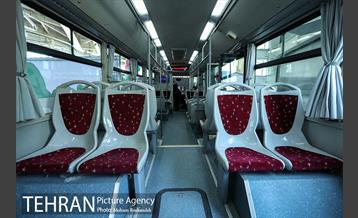 مراسم رونمایی از اتوبوس تمام برقی تولید داخل 24