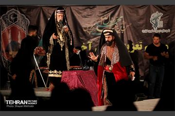 تعزیه خوانی در باغ راه حضرت زهرا(س) 12