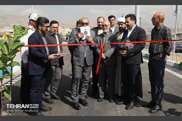 افتتاح دسترسی بزرگراه شهید سلیمانی به بزرگراه شهید یاسینی 4