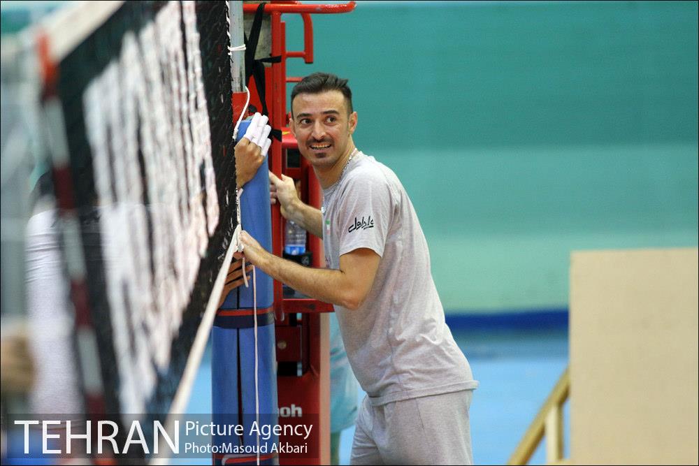 آخرین تمرین تیم ملی والیبال پیش از آغاز لیگ جهانی ۲۰۱۷