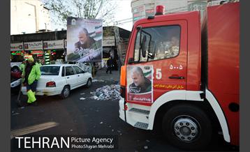 خدمات رسانی شهرداری تهران در آیین تشییع سردار شهید قاسم سلیمانی -2 23