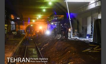 بازدید معاونت حمل و نقل شهرداری و اعضای شورای شهر تهران از عملیات اجرایی خط ۶ 37