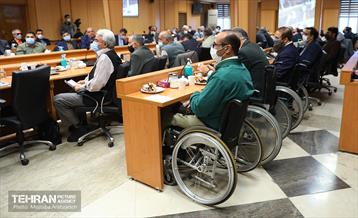 دیدار صمیمانه شهردار تهران با جانبازان شهرداری تهران 11