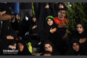 عزاداری شب پنجم محرم در هیئت ریحانة الحسین 35