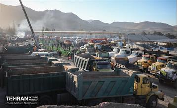 مانور برف‌‍‌روبی منطقه 4 شهرداری تهران 14