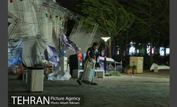 شب بارانی تهران 6