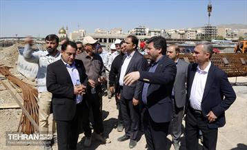 بازدید معاون فنی و عمرانی از پروژه‌های عمرانی منطقه ۵ 15