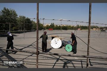 آماده‌سازی زائرسرای بوستان ولایت 41