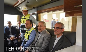 بازدید معاونت حمل و نقل شهرداری و اعضای شورای شهر تهران از عملیات اجرایی خط ۶ 15