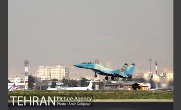 پرواز اسکادران ها بر آسمان پایتخت 17