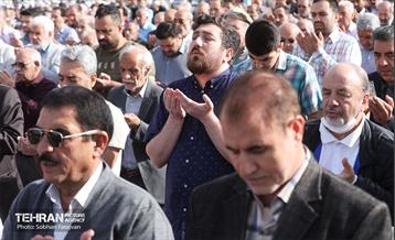 اقامه نماز عید فطر در محله بهرود 23