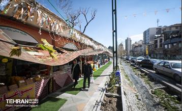 طرح ساماندهی موقت دستفروشان و بساط‌گستران 14