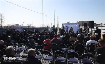 بهره برداری از گام نخست تقاطع غیر همسطح بزرگراه شهیدان ستاری-فهمیده 17