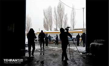 بازدید اصحاب رسانه از خدمات برف‌روبی منطقه 5 شهرداری تهران 12