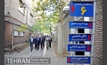 بازدید شهردار تهران از انستیتو پاستور ایران 24