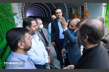 افتتاح بزرگترین تونل نقش و نور کشور در بوستان نهج‌البلاغه 2