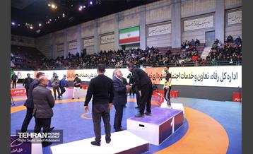 مسابقات بزرگ کشتی کارکنان شهرداری تهران  32