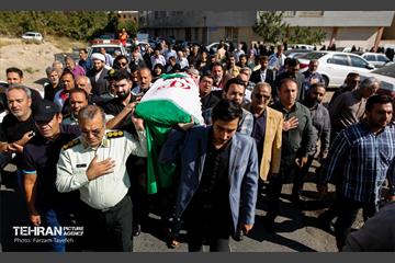 تشییع پیکر جانباز شهید سردار محمدحسین منصوری 20