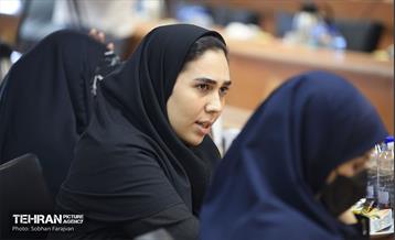 نشست خبری مشاور امور بانوان شهردار تهران 9