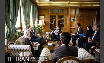 دیدار دبیر کل متروپلیس با شهردار تهران 7