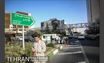 شهرنگار؛ حوالی میدان صادقیه 8